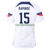 Maillot de Supporter Etats-Unis RAPINOE 15 Domicile Coupe du Monde 2022 Pour Femme